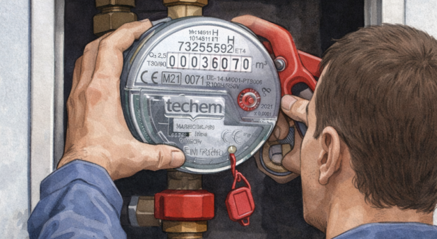 2026-ban is folytatódik az új HMV mérők cseréje Szekszárdon